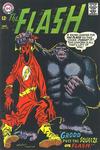 Cover: Flash v1 #172: Gorilla Grodd: If you're looking for the Flash on this cover--forget it!  This uniform is all that's left of him!