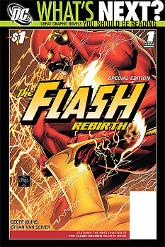 FLASH REBIRTH #1 1:25 ETHAN VAN SCIVER VARIANT COVER 2009 DC COMIC BOOK NEW