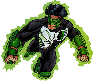 [Green Lantern flying - Green Lantern 66]