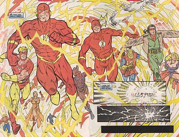 Panel from The Flash #150