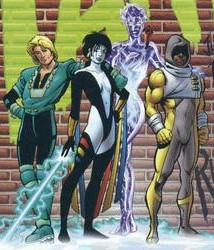 The Teen Titans: Atom’s team