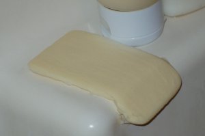 'Melting' soap