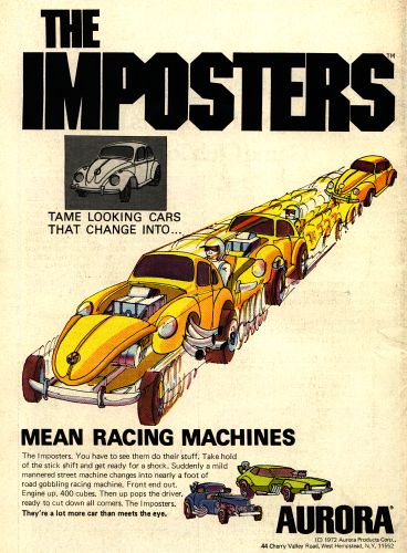 The Imposters - cars that transform into...well...other cars.