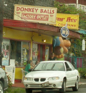 Surfin' Ass Coffee Company: Donkey Balls Factory Outlet