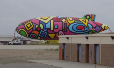 The Puzzle Blimp Aground