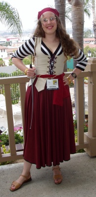 Katie's Pirate Costume