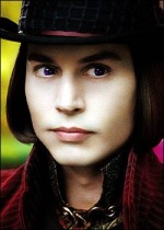 Johnny Depp as Willy Wonka