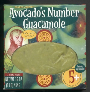 Avocado's Number Guacamole package from Trader Joe's
