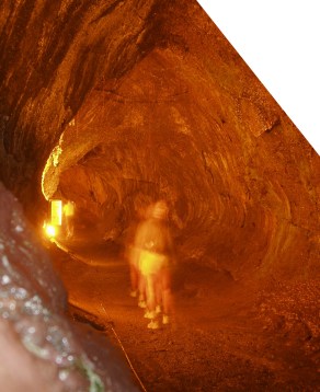 Thurston Lava Tube with walker