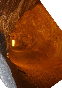 Inside Thurston Lava Tube