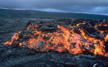 Picture of `A`a lava