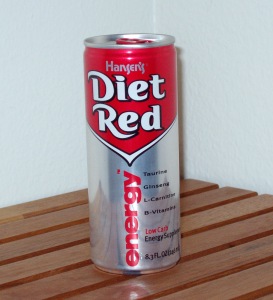 Can of Hansen's Diet Red