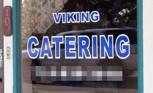 Sign: Viking Catering