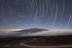 Star Trails over Mauna Kea