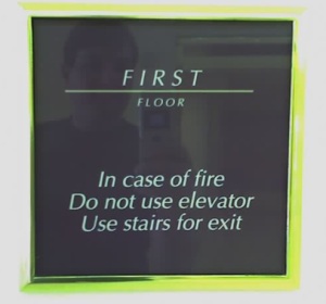 First floor - use stairway for exit.