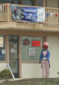 Uncle Sam, and an interesting countdown.