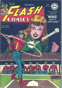 Cover: Flash Comics #90: Nine Empty Uniforms