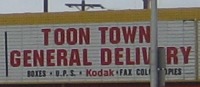 Sign: Toon Town General Delivery