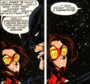 Batman on naming Impulse