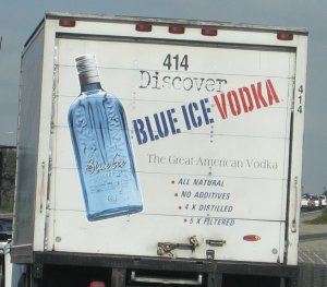 Truck: Blue Ice Vodka