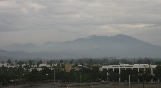 Saddleback Smoke and Clouds