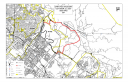 Fire map as of 8:00 AM