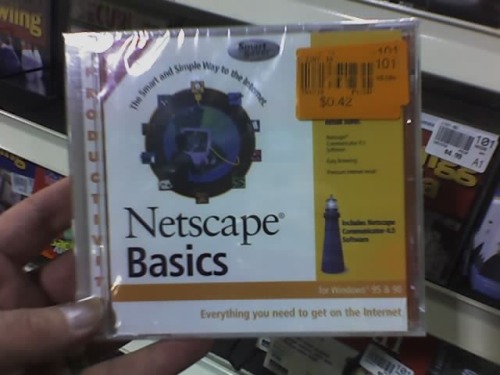 Netscape Basics CD for $0.42