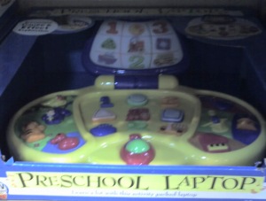 Preschool Laptop toy