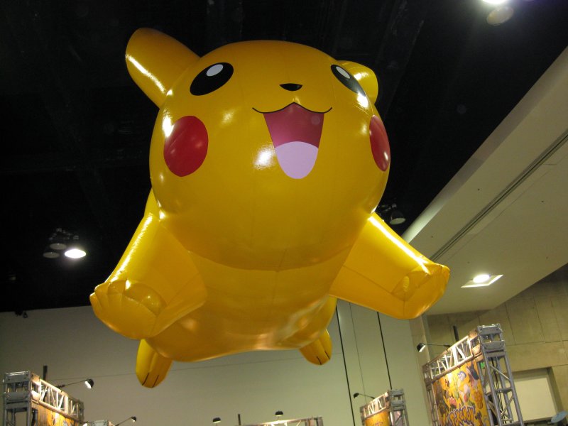 Pikachu From Above