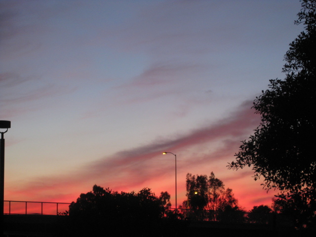 Sunset clouds