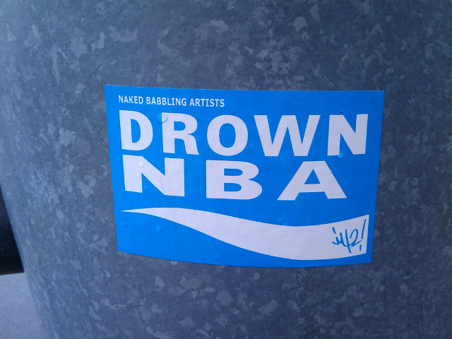Drown NBA (Naked Babbling Artists)