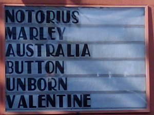 Notorius Marley Australia Button Unborn Valentine