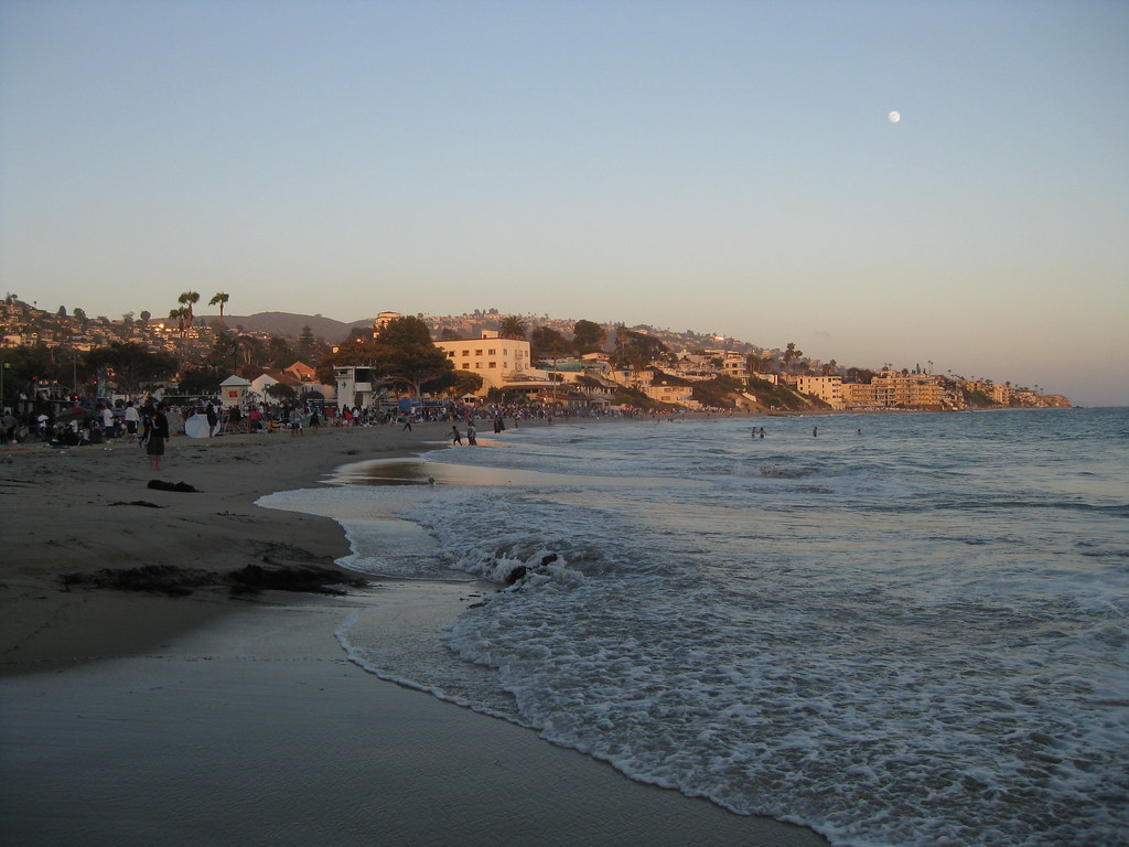 Laguna Beach at Sunset