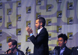 FlashForward Cast at SDCC: Dominic Monaghan joins Joseph Fiennes and John Cho.