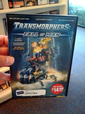 DVD case for Transmorphers: Fall of Man