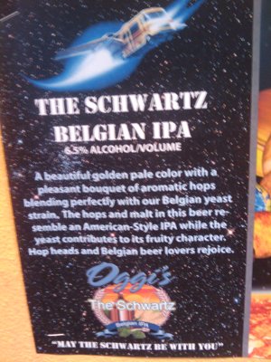 The Schwartz Belgian IPA