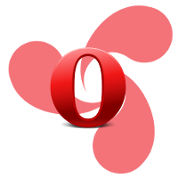 Opera logo and Opera Unite logo