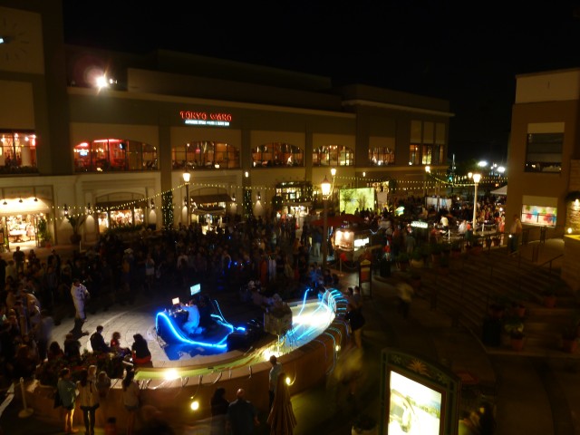 Planetfest party at Paseo Colorado in Pasadena