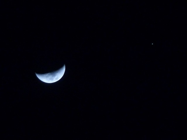 St. Patrick’s Day Moon and Jupiter