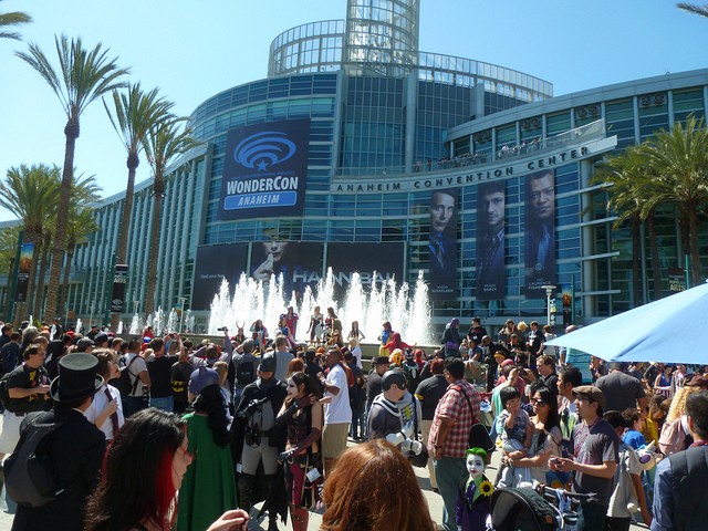 Outside WonderCon Anaheim