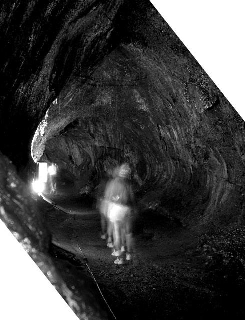 Thurston Lava Tube Ghost Images