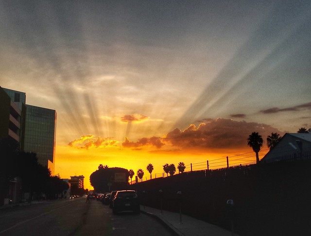 Sunset Rays (enhanced contrast)