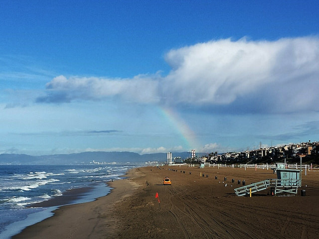 Rainbow over El Segundo