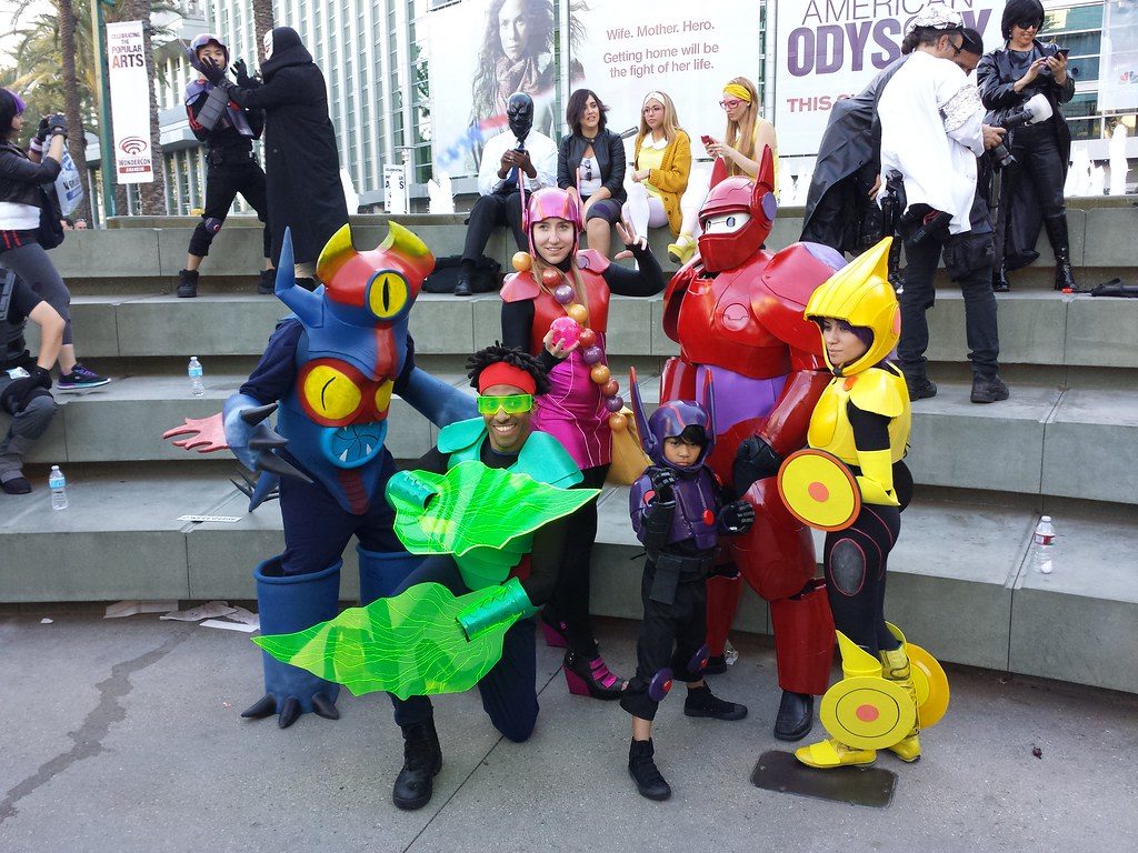 Big Hero 6 Cosplay Group.