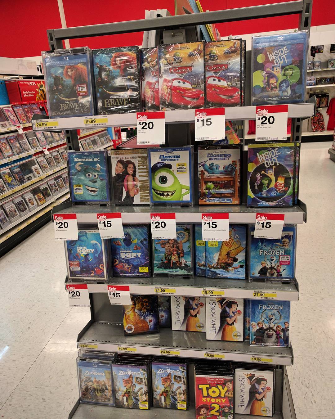 DVDs: Disney, Pixar, and…. waitaminute!