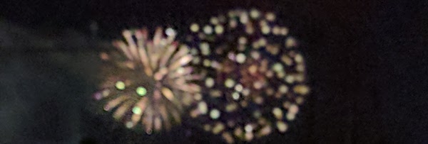 Blurry Fireworks