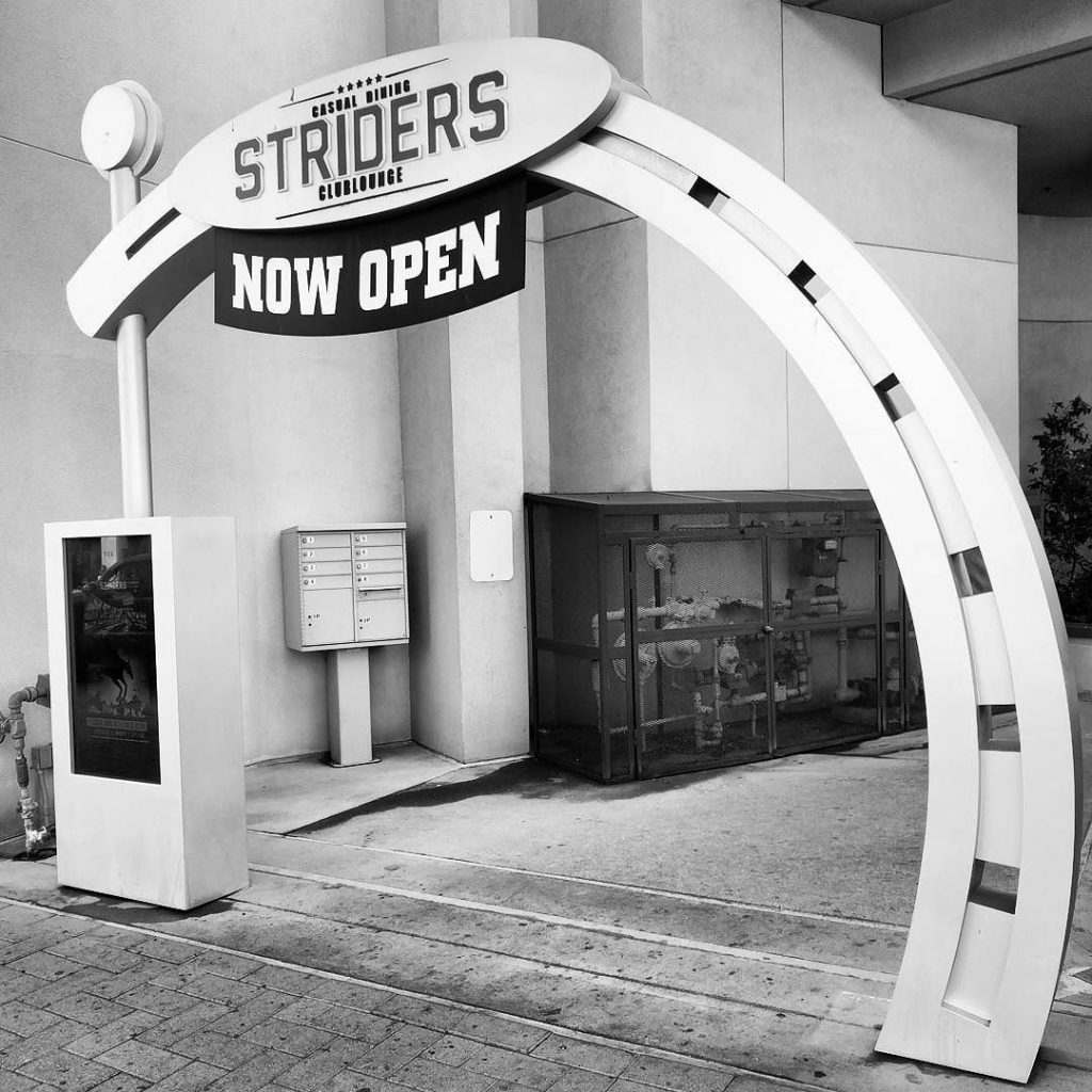 Gateway for Strider's Casual Dining