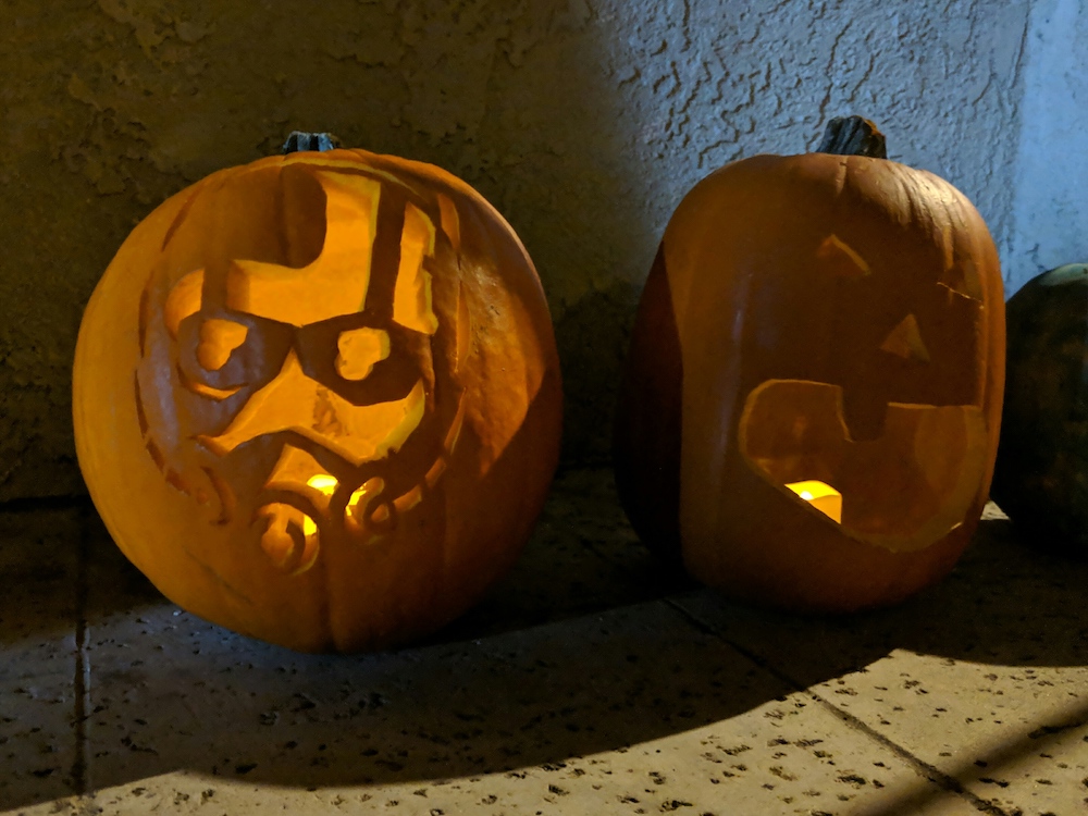 ant man approves of this jack o lantern