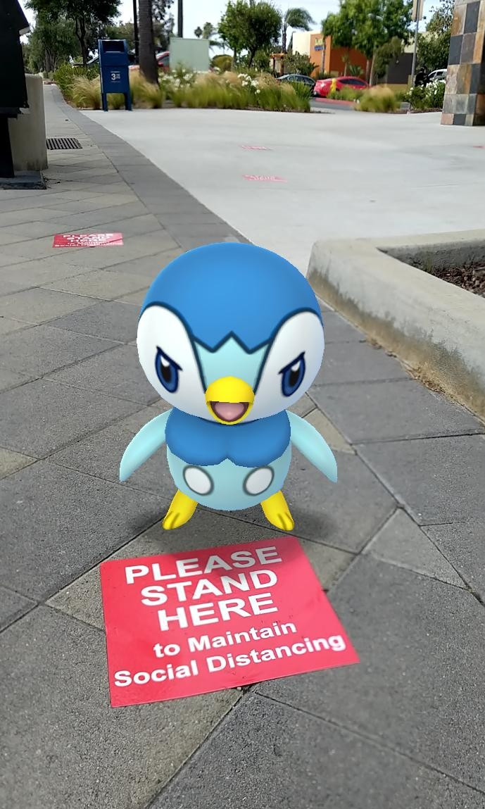 Social Distancing Piplup
