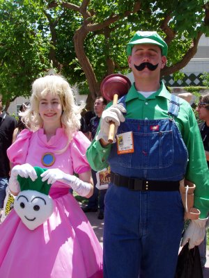 Luigi and Princess